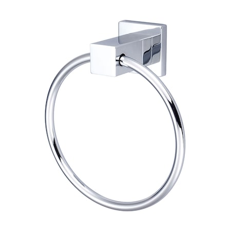 Pioneer Industries Towel Ring, Polished Chrome 7MO034